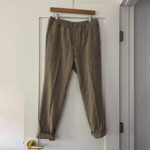 EUC H&M Plaid Cropped Pants